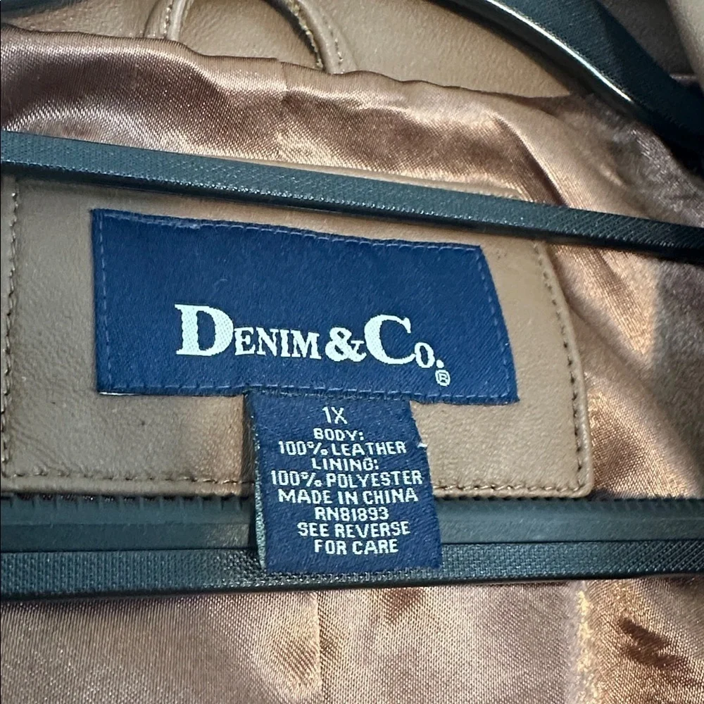 Vintage Brown Leather Blazer - Picture 2 of 10